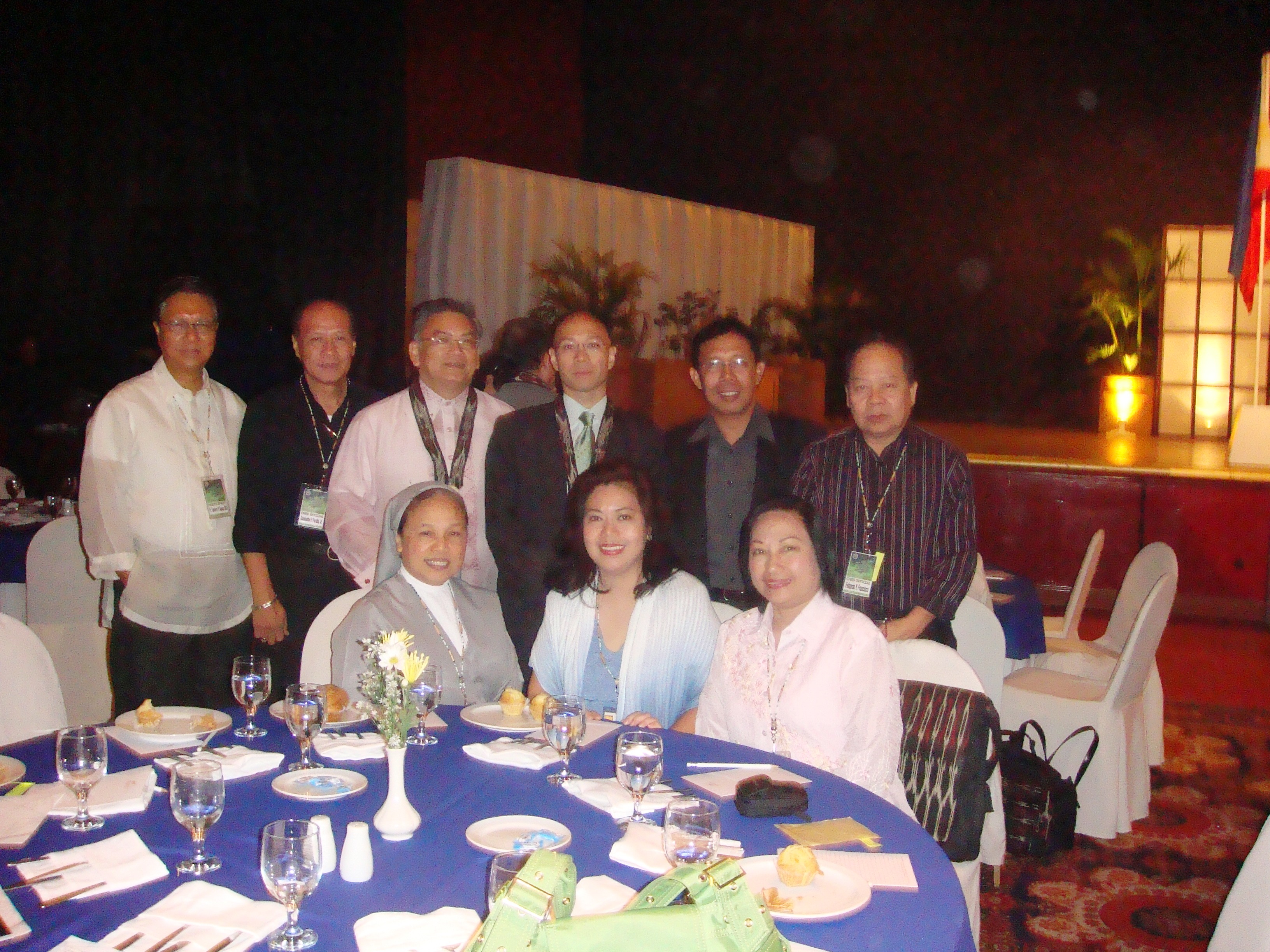 with CHED Officials and speakers
